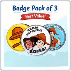 Badge Pack of 3